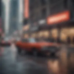 A scenic view of a bustling city representing financial opportunities