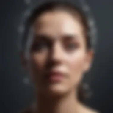 Mind-Body Interconnection Visual metaphor for the mind-body relationship