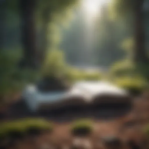 A serene landscape symbolizing mindfulness