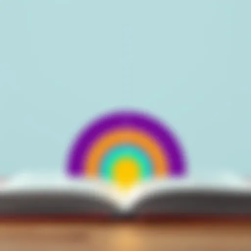A colorful spectrum representing various motivational concepts