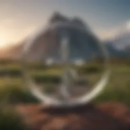 A serene landscape symbolizing personal growth