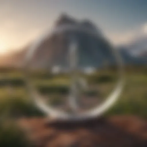 A serene landscape symbolizing personal growth
