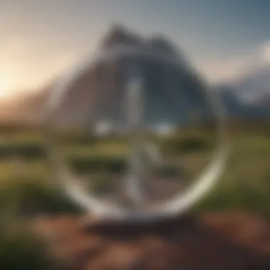 Symbol of Personal Growth A serene landscape symbolizing personal growth