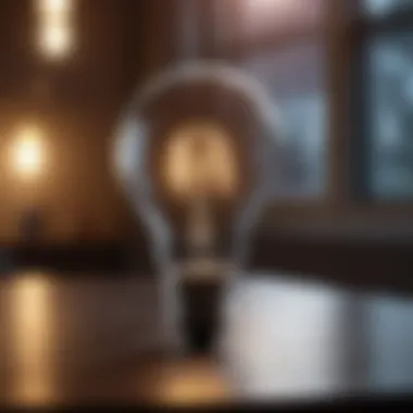 A light bulb representing innovative ideas