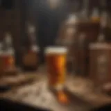 Ancient brewing techniques showcased in a historical setting