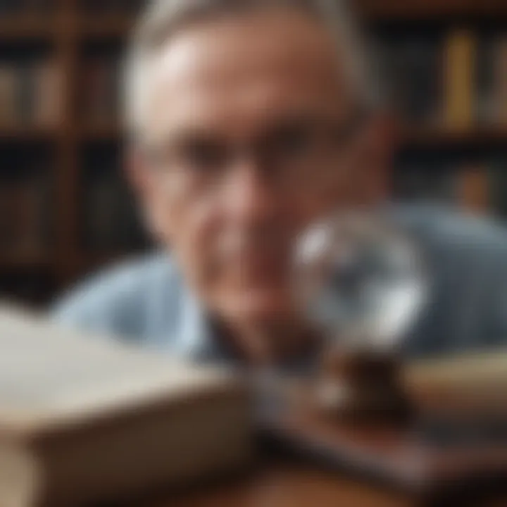 Illustration symbolizing the depth of intellectual enrichment in Dr. Levine's work