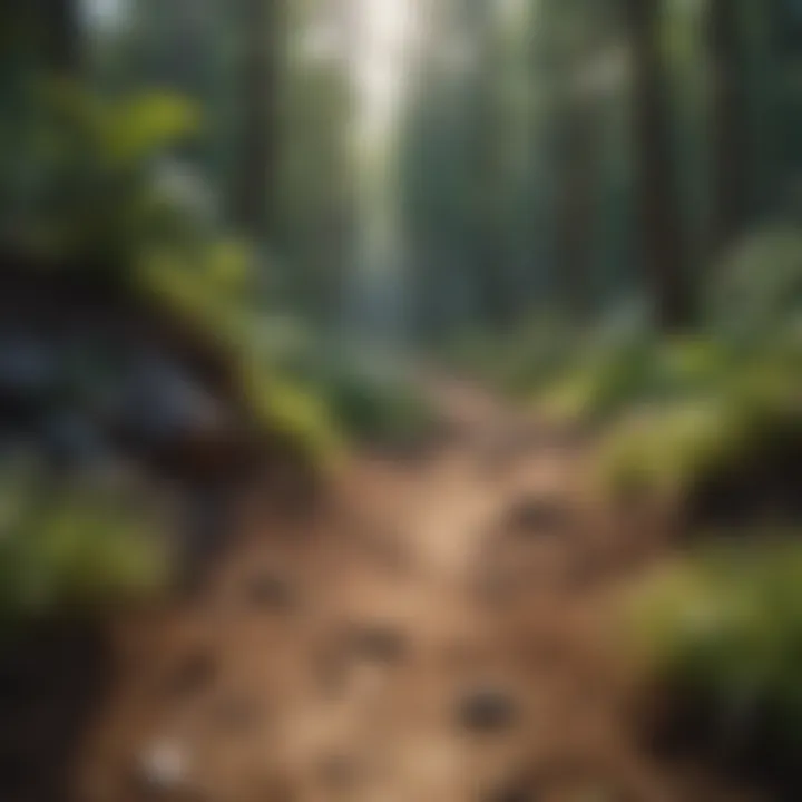 A serene landscape illustrating the journey of personal and professional growth through trust.