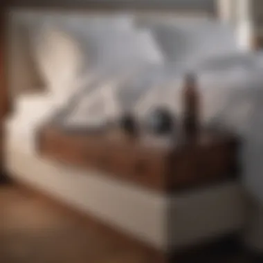 Discipline Embodied in a Made Bed A neatly made bed symbolizing discipline.