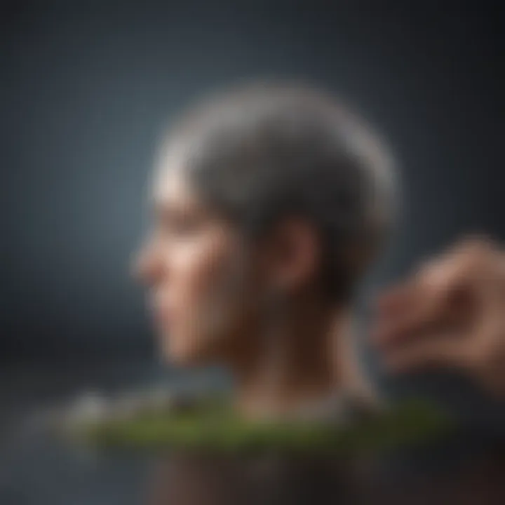 Illustration of personal growth and mental optimization