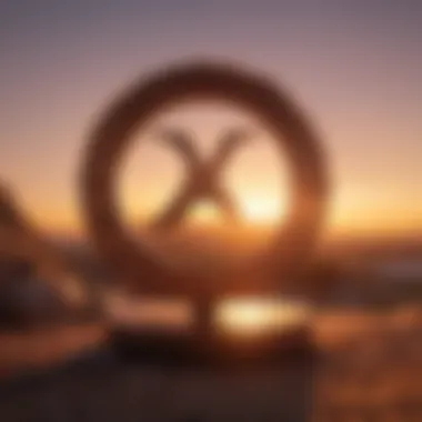 A striking sunset symbolizing growth and new beginnings