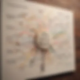 A mind map illustrating business ideas and concepts.