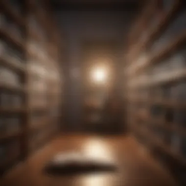 Library Organization Tips Illustration of a person organizing their Audible library