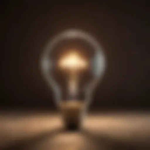 Path to Wealth: Illuminating Light Bulb
