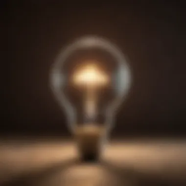 Illuminating Your Wealth Journey Path to Wealth: Illuminating Light Bulb