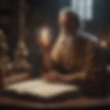 The Illumination of Philosophical Thought Philosophical Enlightenment Concept