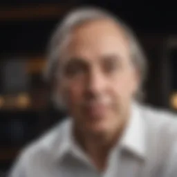 Ray Dalio presenting innovative business strategies