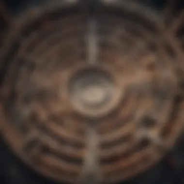 A labyrinth representing complex social interactions