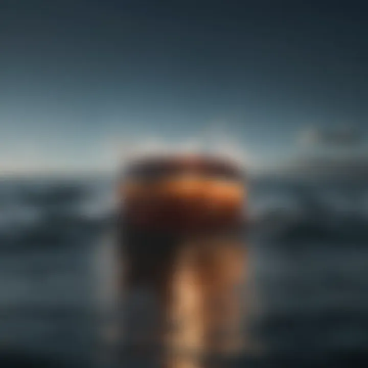 A calm ocean reflecting the power of emotional control.