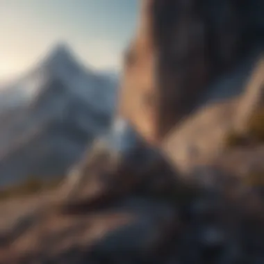 A mountain peak illustrating resilience and strength.