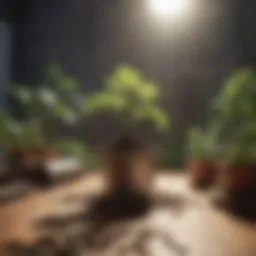 A concept illustration depicting a growth mindset