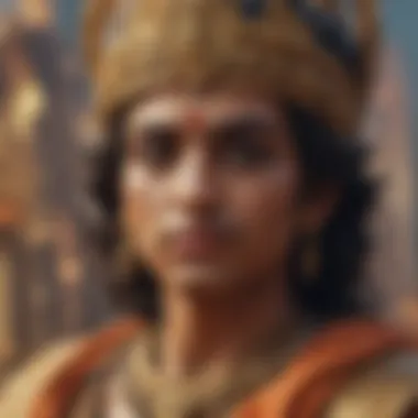 Insights from the Bhagavad Gita An open Bhagavad Gita with highlighted verses representing key teachings.