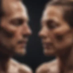 Illustration depicting the mind-body connection in trauma