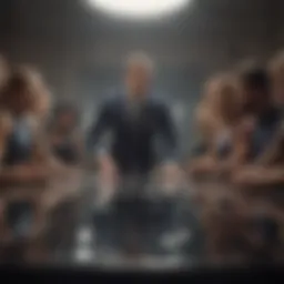 A vibrant team collaborating with enthusiasm and positivity