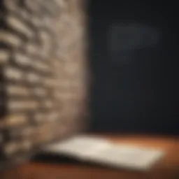 A beautifully designed quote wall showcasing impactful short quotes from various authors.