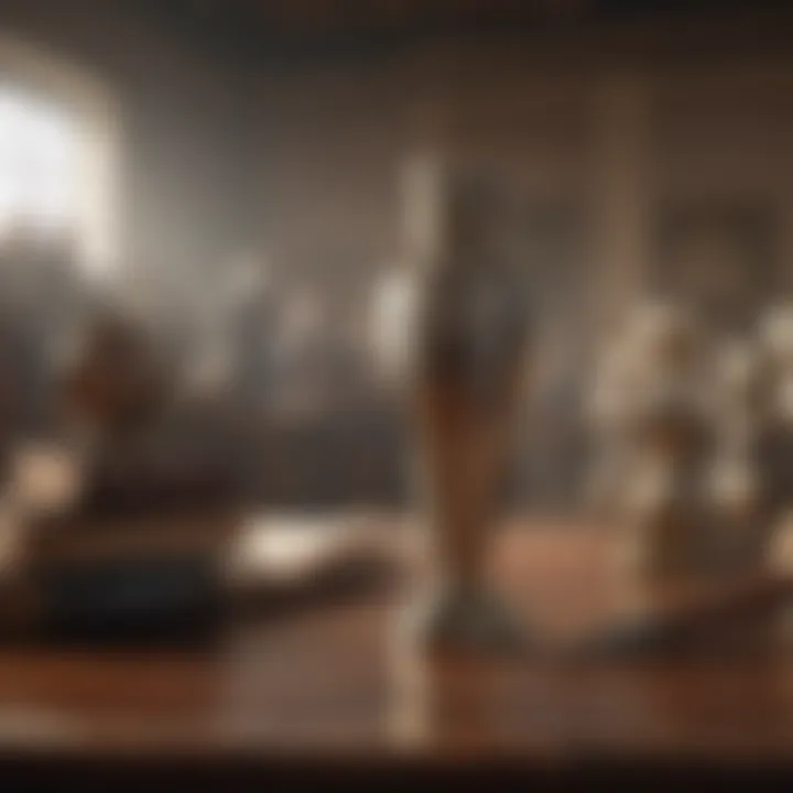 Illustration representing the essence of leadership principles