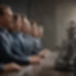 A visual representation of effective leadership dynamics.