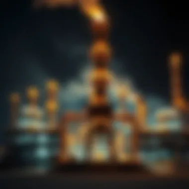 The Heart of the Oil Industry Rockefeller's oil refinery illustrating industry impact