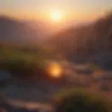 A serene sunrise symbolizing new beginnings