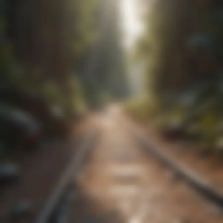Illustration depicting the journey of personal development