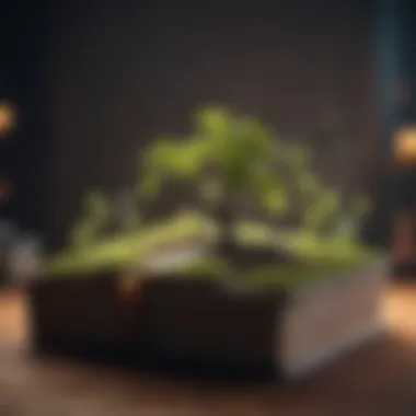 A visual representation of growth within an organization