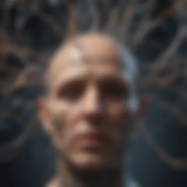 Neural Connections of the Subconscious Mind Abstract representation of the subconscious mind with neural connections