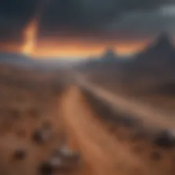 Illustration depicting the timeline of past mass extinctions