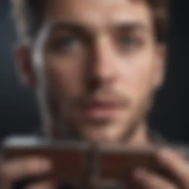 Unlocking Potential Through Self-Discovery Visual metaphor for personal growth