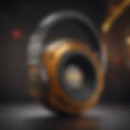 Abstract art showcasing the concept of unlocking free Audible credits