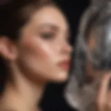 Enigmatic Allure Enigmatic allure of seduction depicted in artwork