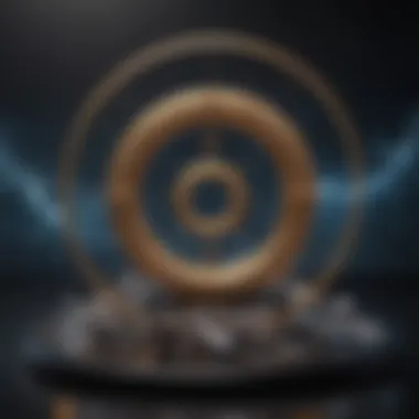The Cosmic Balance of Chaos and Order Symbolic representation of the cosmic balance between chaos and order