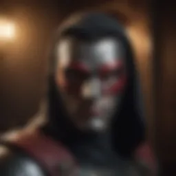Masked Hero in Enigmatic Shadows