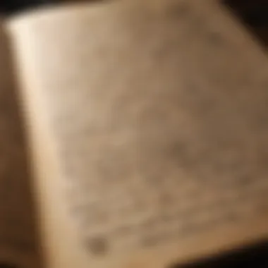 Mystical Script of Peter's Teachings Ancient manuscript with intricate calligraphy
