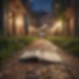 Visual representation of financial growth and success