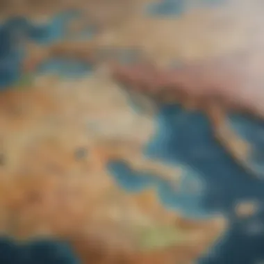 Mapping Economic Interactions Global Trade Routes Map
