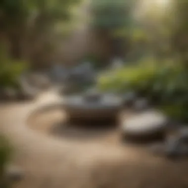 The Serenity of a Zen Garden Zen Garden Tranquility